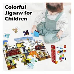 FunBlast Building Construction Jigsaw Puzzle for Kids  Set of 1- 24 Pcs Puzzle image 5