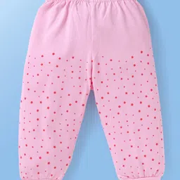 Doodle Poodle 100% Cotton Full Length Unicorn & Star Printed Lounge Pants Pack Of 3 - Dark Pink White Pink image 5