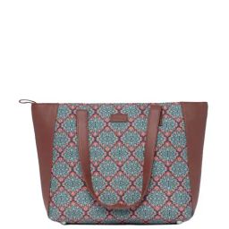 ZOUK Green Printed Medium Tote Handbag-picture-37