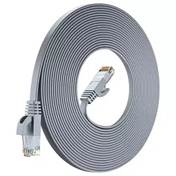 FEDUS Flat RJ45 Cat6 Ethernet Cable Grey 15 m-picture-29