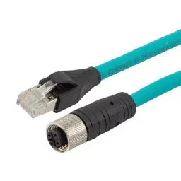 L-COM SENOR CORD, 4P M12 RCPT-RJ45 PLUG, 19.7", TRG506-T4T-05M-image-11