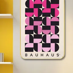 Myntra Elegant Homes Black & Off White Abstract Printed Wooden Wall Art-picture-34