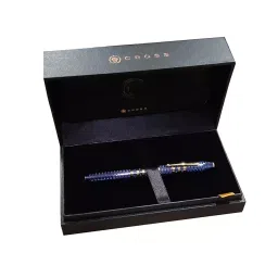 Cross CENTURY II Gold Plated Translucent Blue Fountain Pen (Blue), AT0086-155MF image 2