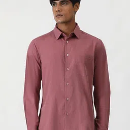 Greenfibre Men Slim Fit Opaque Casual Shirt-image-33