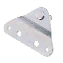 RS Pro Steel Flat Mounting Bracket 70 mm x 48 mm (Pack of 2) image 2