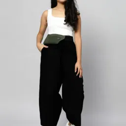 Teentrums Girls Black Cotton Trousers image 4