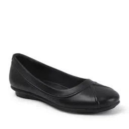 Carlton London Women's Black Ballerina Shoes image 3