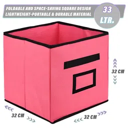 Aura Purple & Pink 2 Pieces Plain Multi-Utility Organisers image 3