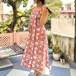 GOODHAND Floral Printed Kurta image 4