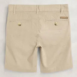 Cherry Crumble by Nitt Hyman Solid Shorts - Beige image 3
