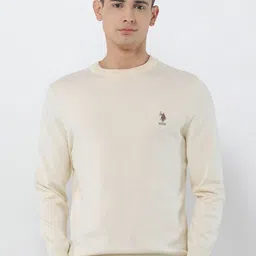 U.S. Polo Assn. Men Round Neck Long Sleeves Pullover Sweater-picture-24