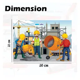 FunBlast Building Construction Jigsaw Puzzle for Kids  Set of 1- 24 Pcs Puzzle image 3