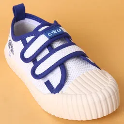 Cute Walk by Babyhug Velcro Closure Casual Shoes - Blue image 3