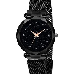 CSAMON Women Embellished Dial Straps Analogue Watch GR_379_black_12_diamouns-picture-38