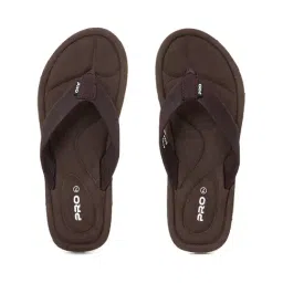 Pro by Khadims Men's Brown Flip Flops-image-41