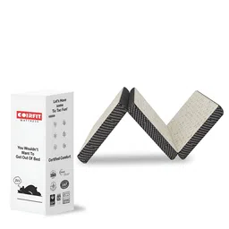 COIRFIT White & Grey Quilted Cotton Orthopedic King Size Mattress-picture-15