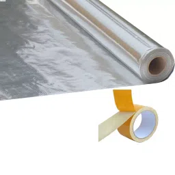 SUNPRO 500 SqFt Radiant Barrier Insulation with Double Side Cotton Cloth Tape, AWM_P_DSCT_1 (Pack of 2)-picture-34