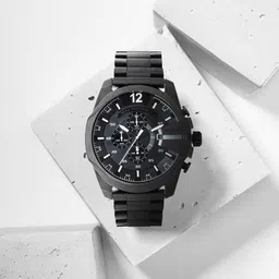 DIESEL Men Black Dial Watch DZ4283-picture-20