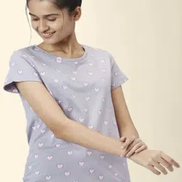 Dreamz by Pantaloons Grey Cotton Printed T-Shirt-picture-28