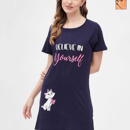 Christy World Women pack of 2 Typography Printed T-shirt-picture-44