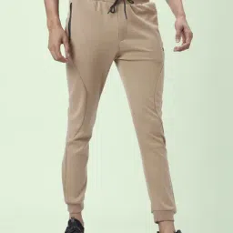 Ajile By Pantaloons Beige Cotton Slim Fit Printed Joggers-picture-17