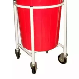 AS Medisteel ASM-1102 Soiled Linen Trolley image 3