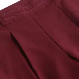 Latin Quarters Maroon Regular Fit High Rise Pants image 5