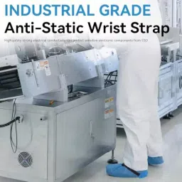 SCHOFIC ESD Antitatic Heel Strap Adjustable 1 M Ohm for Footstrap Blue image 5