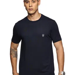 DOMIN8 Men Solid Round Neck T-Shirt-picture-18