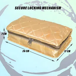 Aura Gold-Toned Set of 3 Regular Jewellery Organiser Organisers image 4