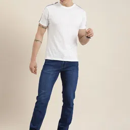 HERE&NOW Men Smart Light Fade Stretchable Jeans image 3