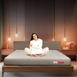 Centuary White Quilted PU Foam King Mattress image 5