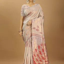 HI FI NX Floral Woven design Kanjeevaram Saree-picture-36