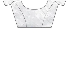 REDFISH Women Checked Embellished Saree image 2