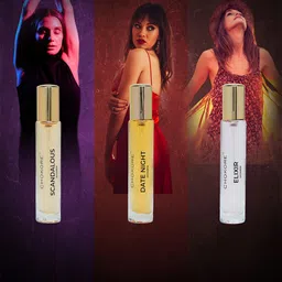 chokore CHOKORECHOKORE Women Set Of 3 Elixir, Scandalous, & Date Night Eau de Parfum - 15 ml Each image 3