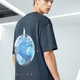 Bewakoof Heavy Duty Men Superman Printed Cotton Oversized T-shirt-picture-52