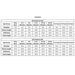 Woonie Full Sleeves Hand Knitted Half Text Embroidered Pullover - Blue image 2