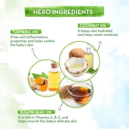 Mamaearth Coco Soft Massage Oil For New Born With Coconut & Turmeric Oil image 4