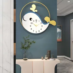 The Art House Gold Metal Clock-picture-21