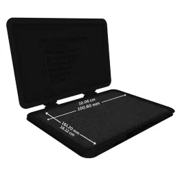Soni Office Mate Large Stamp Pad - Black, 155x95 mm Refillable and Durable Ideal for Office, School, Craft & DIY Use (Pack of 2) image 3