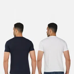 GLOBAL NOMAD Men 2 Printed Bio Finish Applique T-shirt image 5