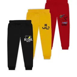 J&JP Boys Pack of 3 Cotton Joggers image 5