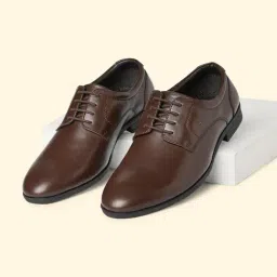 Byford by Pantaloons Men's Brown Derby Shoes-picture-38