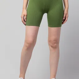 ULLAS Women Skinny Fit Cycling Sports Shorts image 3