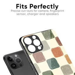 QRIOH Geometric Printed iPhone 16 Pro Back Case Mobile Accessories image 4