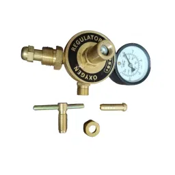 Beeteez Oxygen Regulator Brass Single Stage 0-5 LPM image 4