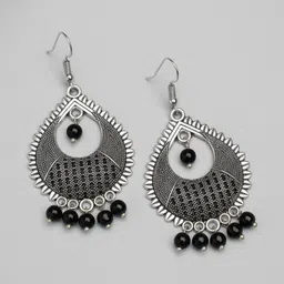 SZN Geometric Drop Earrings image 3