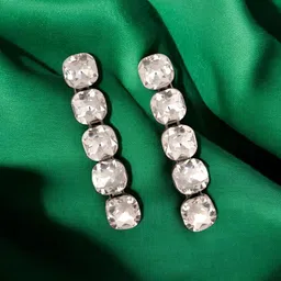 ZEEMAYA Circular Drop Earrings-picture-15