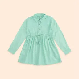 Pantaloons Junior Green Cotton Regular Fit Full Sleeves Top-picture-21