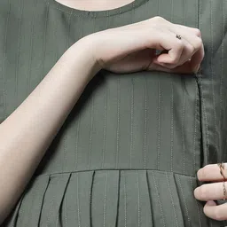 Mammas Maternity Maternity Empire Midi Dress image 5